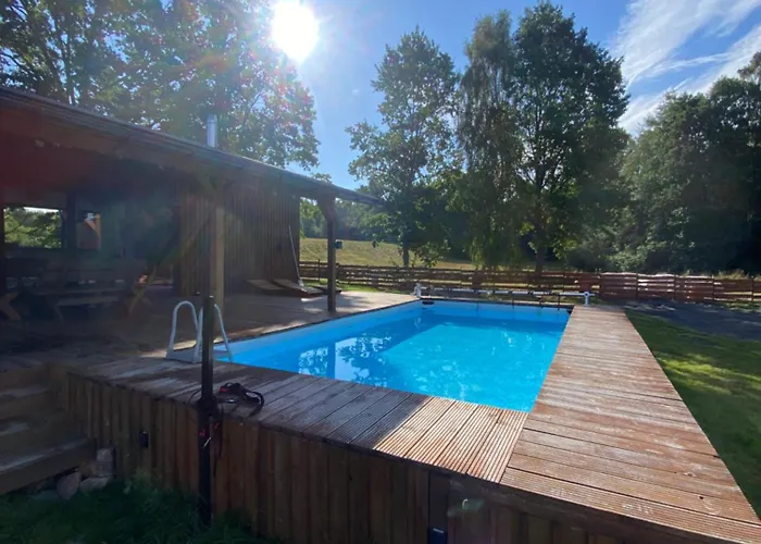 Drewniana Ostoja, Jacuzzi, Sauna, Basen - Domek Na Wylacznosc Jelonek φωτογραφία